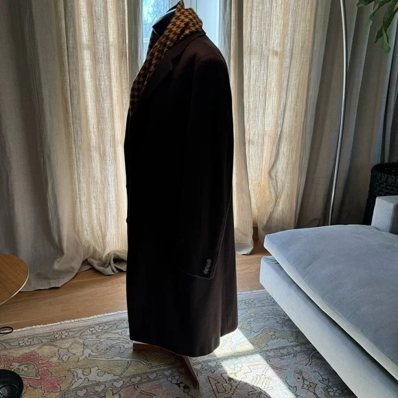 Ermenegildo Zenga Men's 100%
Pure Cashmere Coat - Picture 7 of 17